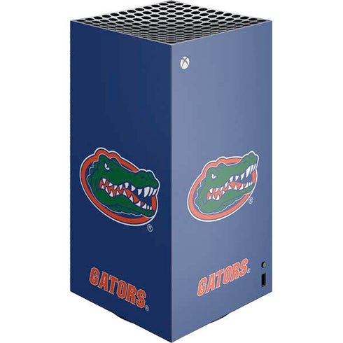 University of Florida Gators Mascot Blue XBox Series X Digital Edition Console Skin